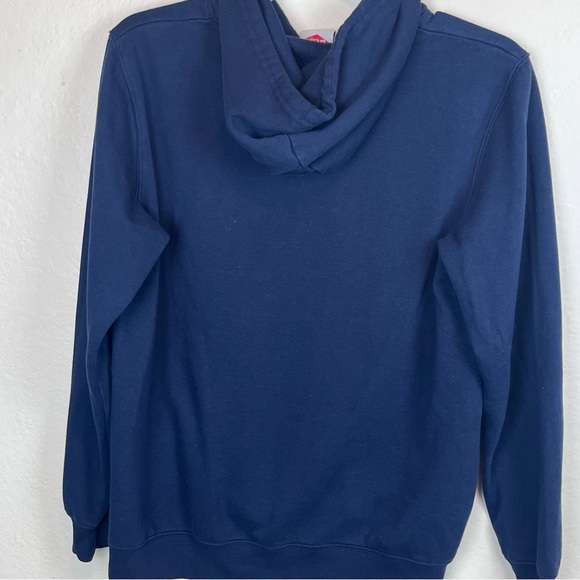 Lee Cooper UK-hoodie with British flag/graphic front-Navy-XL - Picture 13 of 14